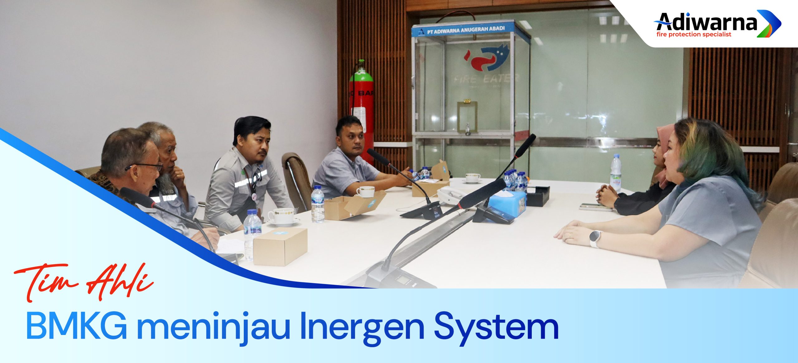 BMKG Visit to Review Inergen Fire Suppression System